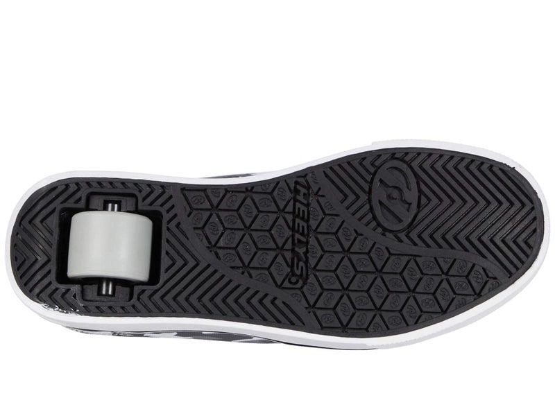 HEELYS حذاء التزلج HEELYS Pro 20 Prints للبالغين والأطفال الصغار والكبار - بطانة ميكروفايبر قابلة للتنفس، وسادة قدم مبطنة، وأحذية تدوم طويلاً لون فحم/رمادي/تمويه 1 للأطفال الصغار M - Image 3